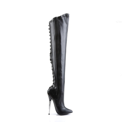 【DEVIOUS】DAGGER-3060 シングルソールシューズ Blk Stretch Pu【取寄】