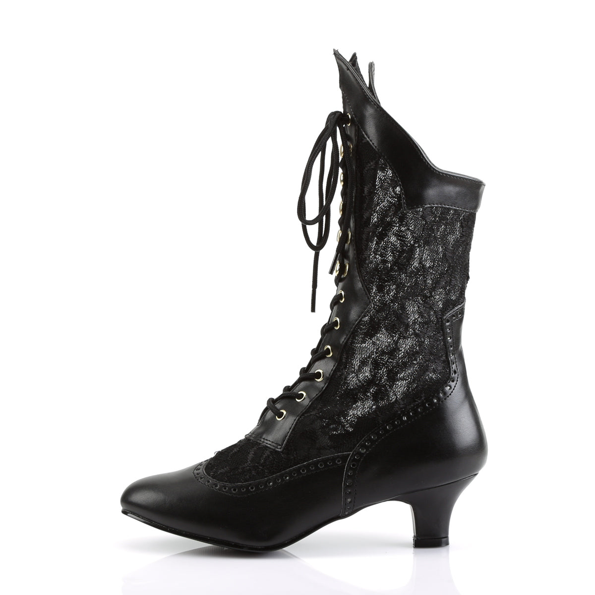 【FUNTASMA】DAME-115 ブーツ Blk Pu-Lace【取寄】