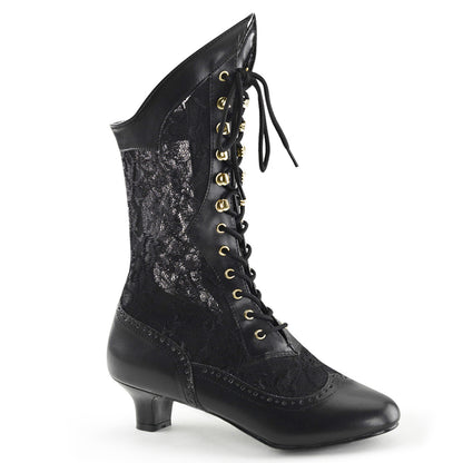 【FUNTASMA】DAME-115 ブーツ Blk Pu-Lace【取寄】