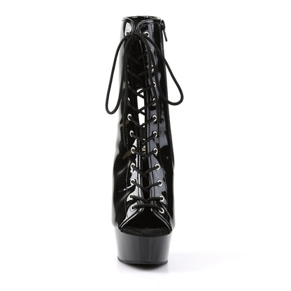 【PLEASER】DELIGHT-1016 シューズ Blk Pat/Blk【取寄】