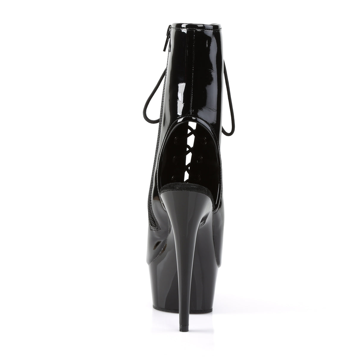 【PLEASER】DELIGHT-1016 シューズ Blk Pat/Blk【取寄】