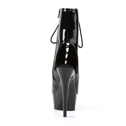 【PLEASER】DELIGHT-1016 シューズ Blk Pat/Blk【取寄】