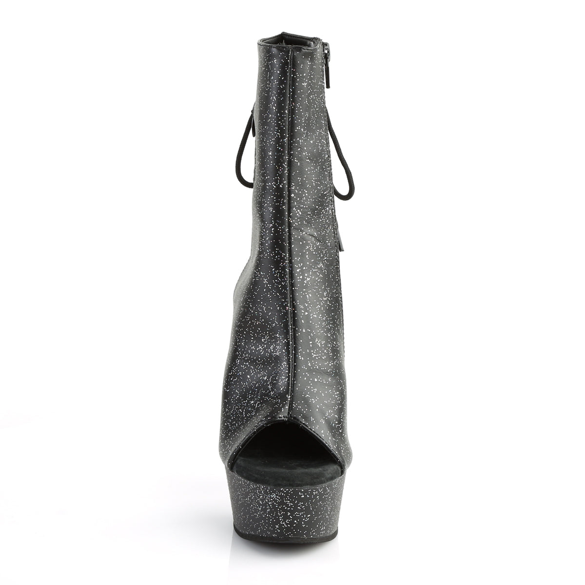 【PLEASER】DELIGHT-1018MMG シューズ Blk Faux Leather/Blk Matte【取寄】