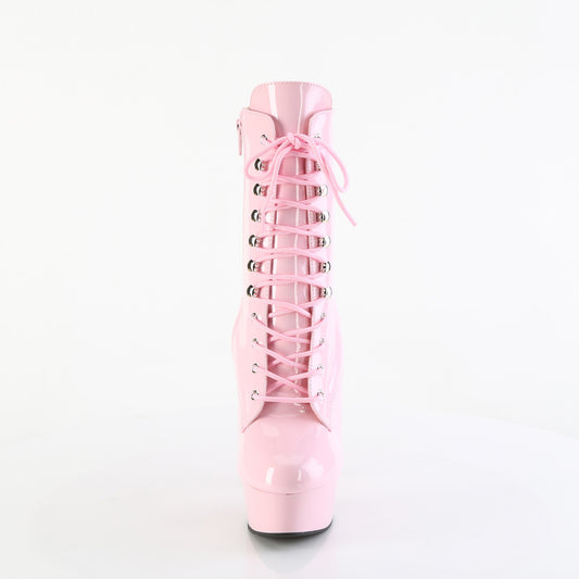 【PLEASER】DELIGHT-1020 シューズ B. Pink Pat/B. Pink【取寄】