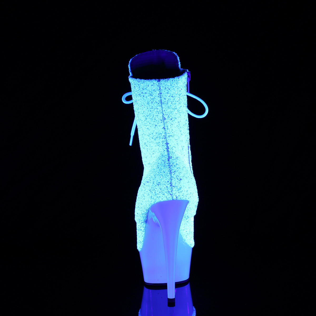 【PLEASER】DELIGHT-1020LG シューズ Neon Wht Multi Glitter/Neon Wht【取寄】