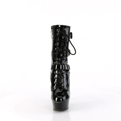 【PLEASER】DELIGHT-1043 シューズ Blk Pat/Blk【取寄】