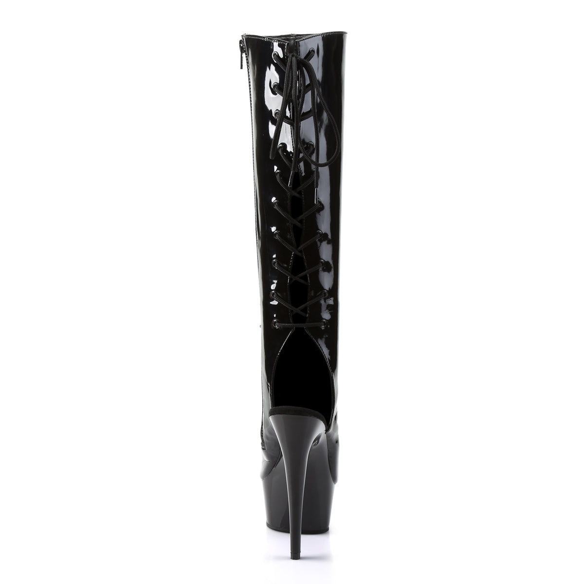 【PLEASER】DELIGHT-2018 プラットフォームシューズ Blk Pat/Blk【取寄】