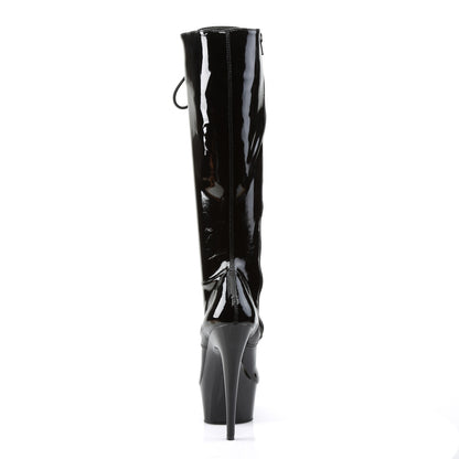【PLEASER】DELIGHT-2023 シューズ Blk Str Pat/Blk【取寄】