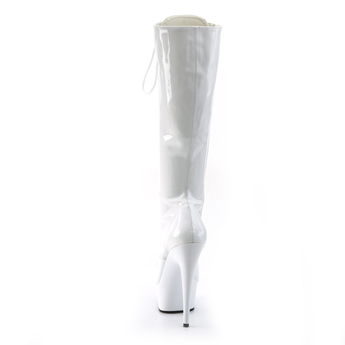 【PLEASER】DELIGHT-2023 シューズ Wht Str Pat/Wht【取寄】