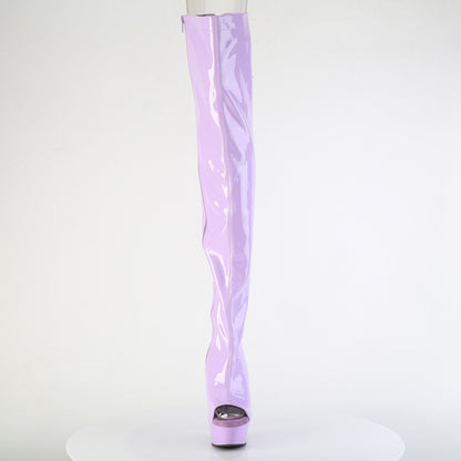 【PLEASER】DELIGHT-3017 プラットフォームシューズ Lavender Str. Pat/Lavender【取寄】