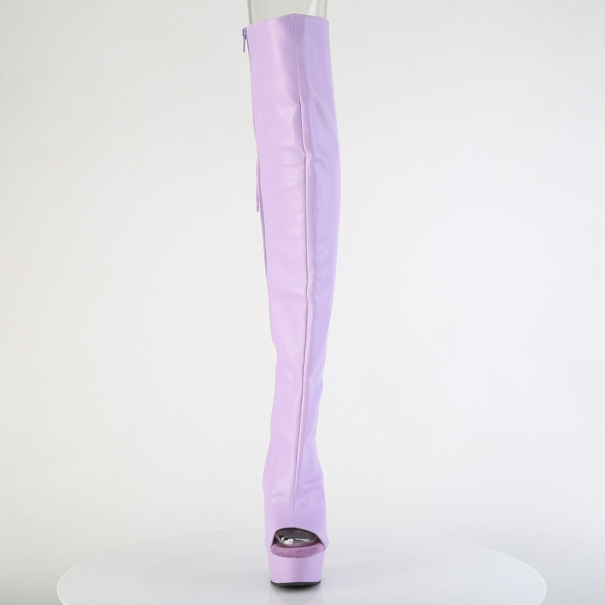 【PLEASER】DELIGHT-3019 シューズ Lavender Faux Leather/Lavender Matte【取寄】