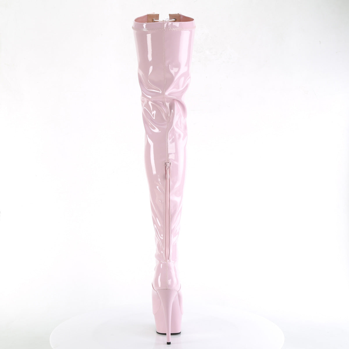 【PLEASER】DELIGHT-3027 シューズ B. Pink-Wht Str. Pat/B. Pink【取寄】