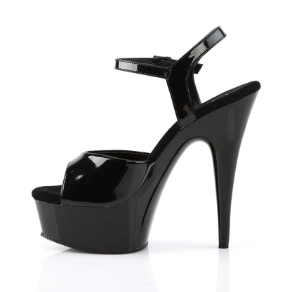 【PLEASER】DELIGHT-609 シューズ Blk Pat/Blk【取寄】