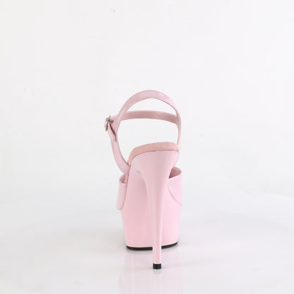 【PLEASER】DELIGHT-609 シューズ B. Pink Pat/B. Pink【取寄】