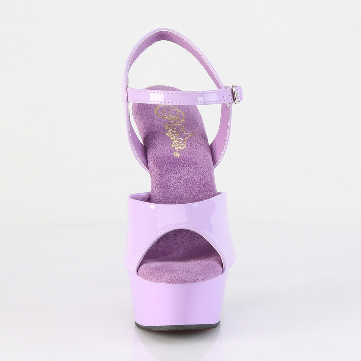 【PLEASER】DELIGHT-609 シューズ Lavender Pat/Lavender【取寄】