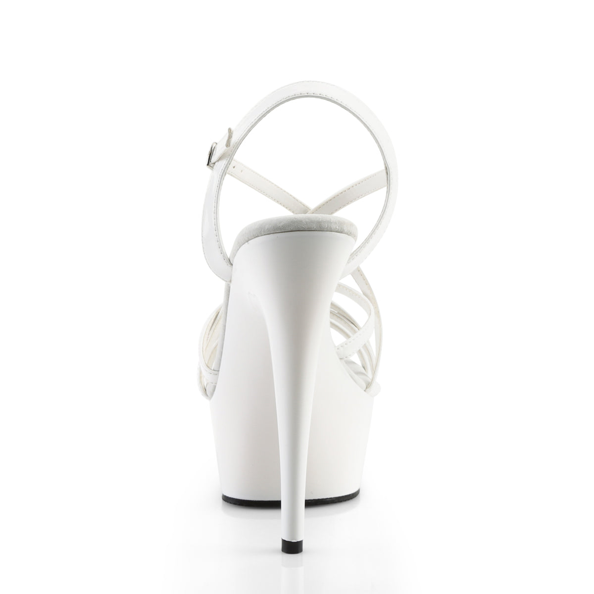 【PLEASER】DELIGHT-613 シューズ Wht Pat/Wht【取寄】