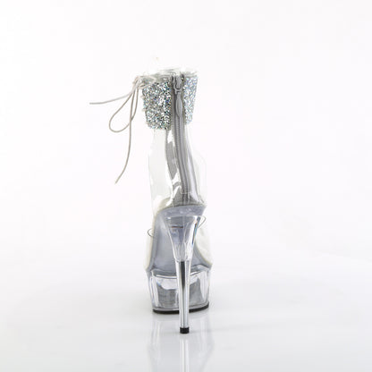 【PLEASER】DELIGHT-624RS-02 シューズ Clr-Slv AB RS/Clr【取寄】