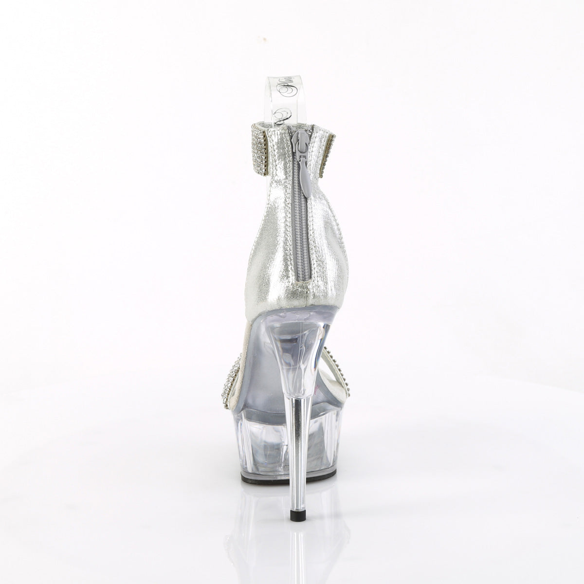 【PLEASER】DELIGHT-641 シューズ Slv Shimmery Fabric/Clr【取寄】