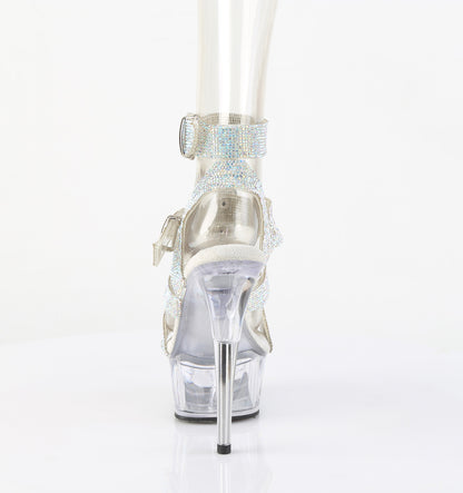 【PLEASER】DELIGHT-656RS シューズ Slv AB RS-TPU/Clr【取寄】