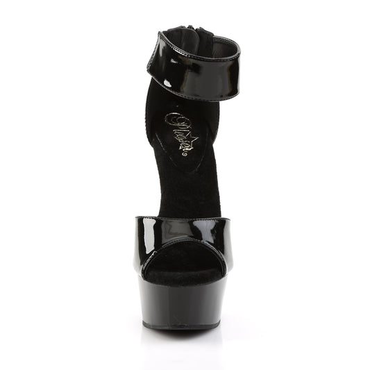 【PLEASER】DELIGHT-670-3 シューズ Blk/Blk【取寄】