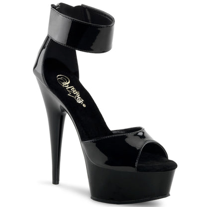 【PLEASER】DELIGHT-670-3 シューズ Blk/Blk【取寄】