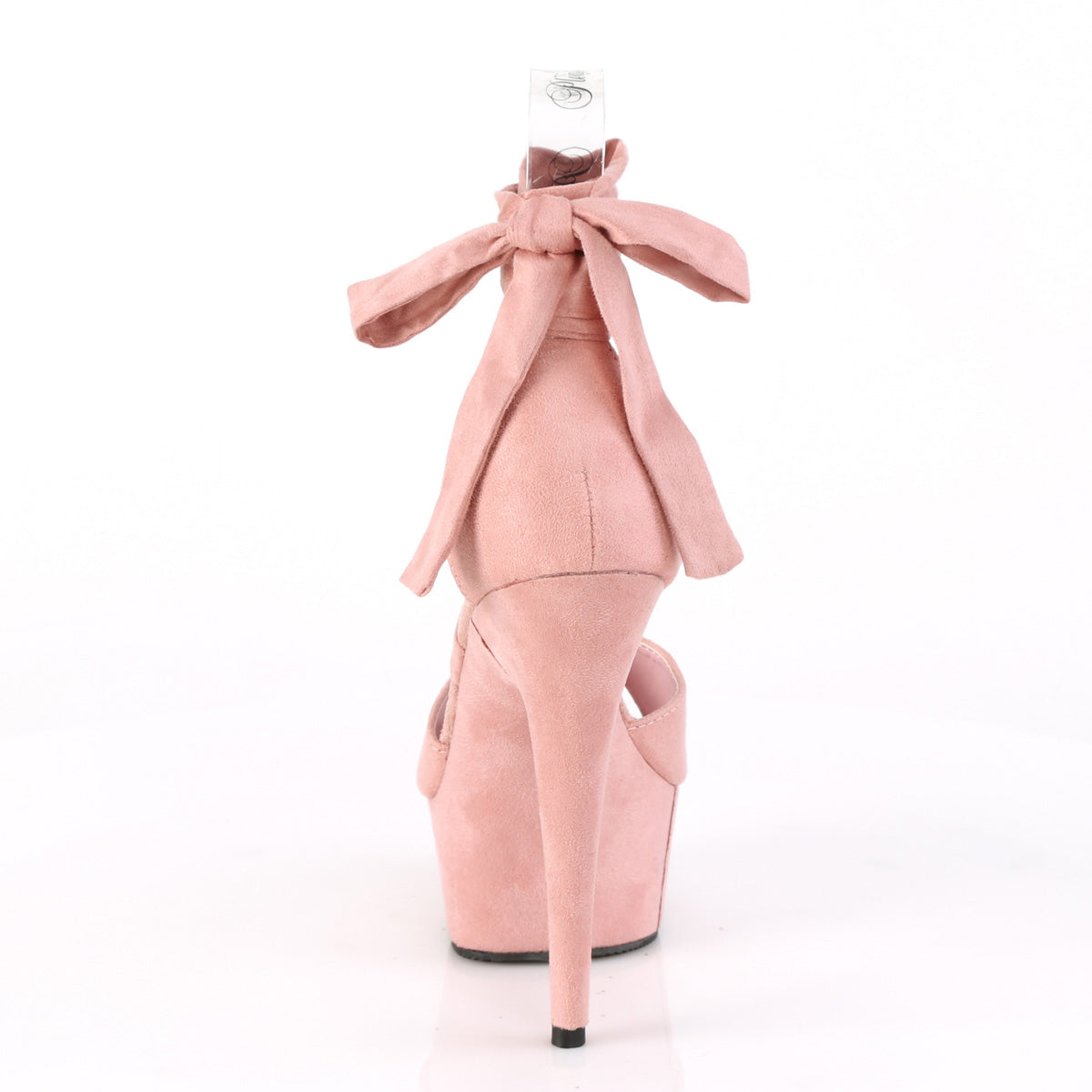 【PLEASER】DELIGHT-679 プラットフォームシューズ B. Pink Faux Suede/B. Pink Faux Suede【取寄】