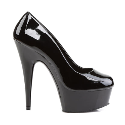 【PLEASER】DELIGHT-685 シューズ Blk Pat/Blk【取寄】