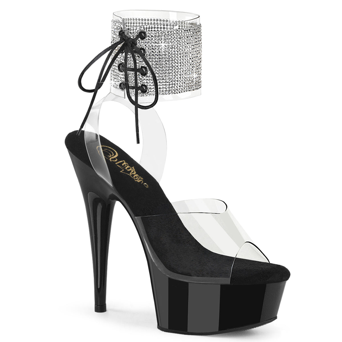 【PLEASER】DELIGHT-691-2RS プラットフォームシューズ Clr/Blk【取寄】