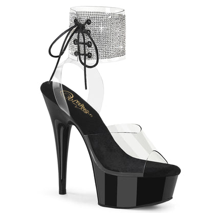 【PLEASER】DELIGHT-691-2RS プラットフォームシューズ Clr/Blk【取寄】