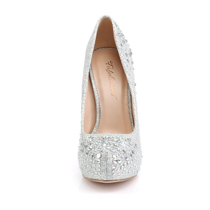 【FABULICIOUS】DESTINY-06R シューズ Slv Glitter Mesh Fabric【取寄】
