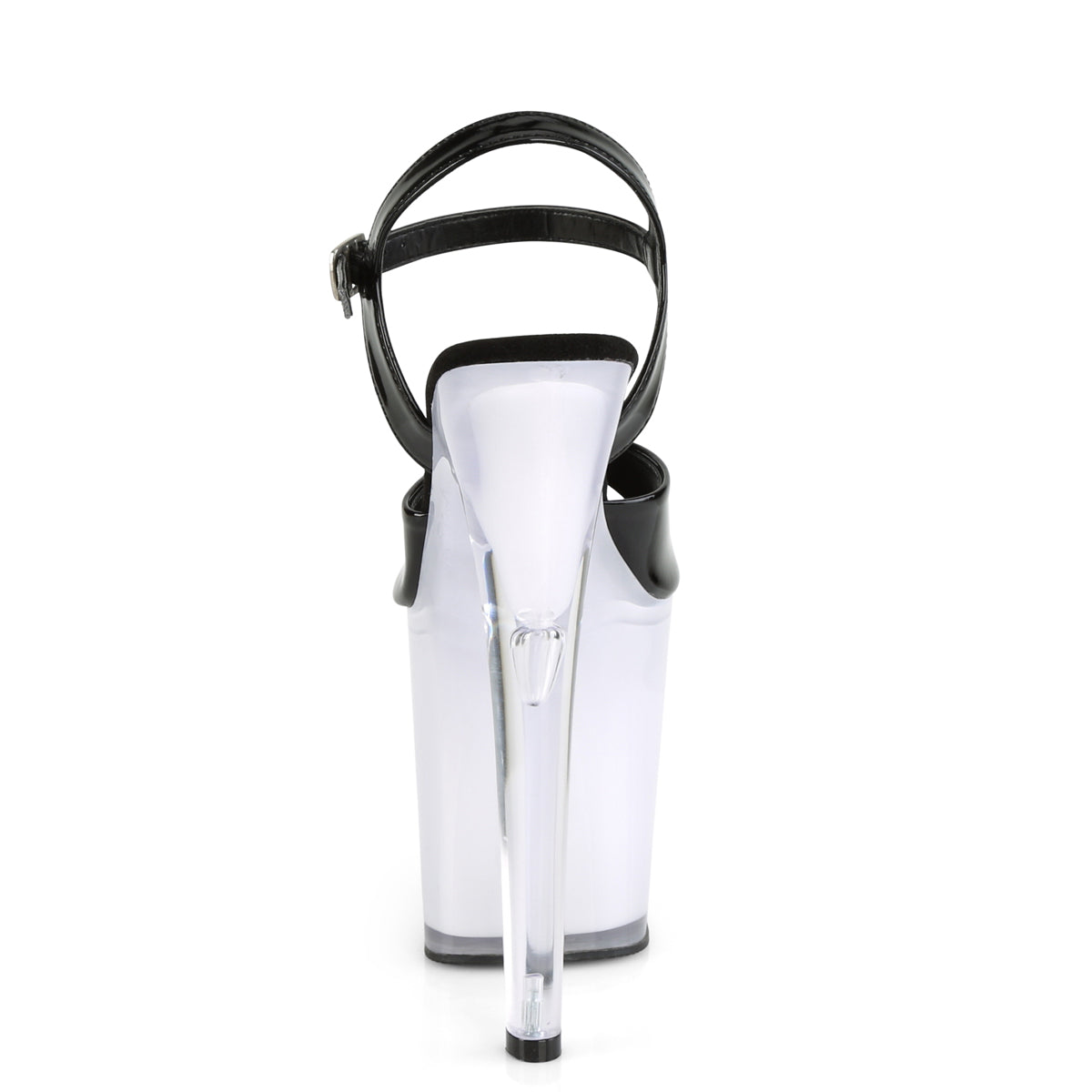 【PLEASER】DISCOLITE-809 シューズ Blk Pat/White Glow【取寄】