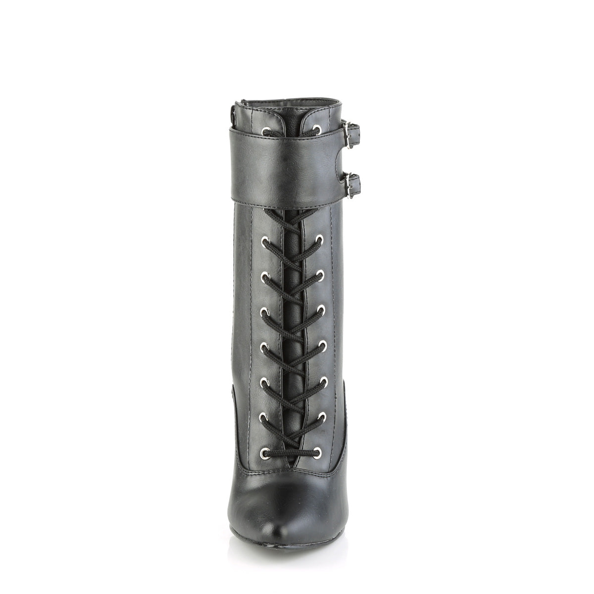 【DEVIOUS】DOMINA-1023 シングルソールシューズ Blk Faux Leather【取寄】