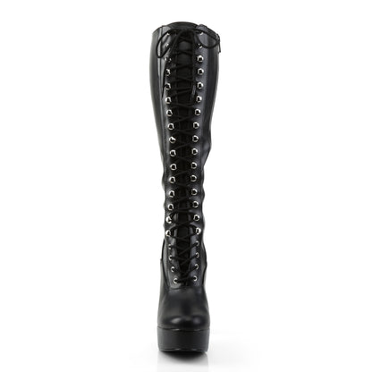 【PLEASER】ELECTRA-2023 シューズ Blk Str Faux Leather【取寄】