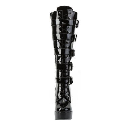 【PLEASER】ELECTRA-2042 シューズ Blk Pat【取寄】
