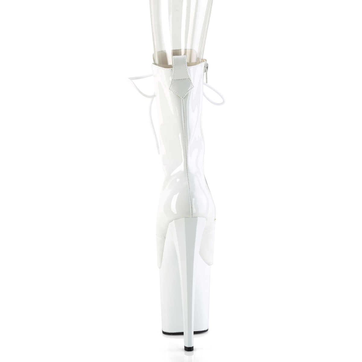 【PLEASER】ENCHANT-1041 プラットフォームシューズ Wht Pat/Wht【取寄】