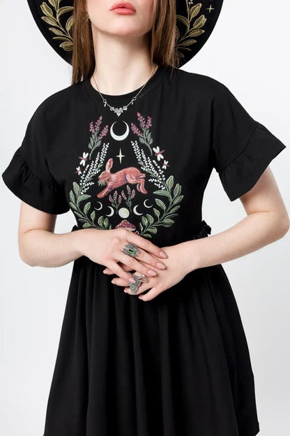 【RESTYLE】ドレス＊HARE MOON MINI DRESS【取寄】