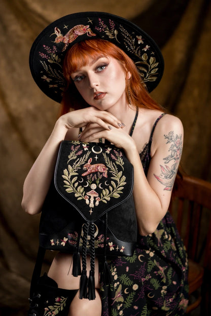 【RESTYLE】ハット＊HARE MOON WIDE BRIM HAT【取寄】
