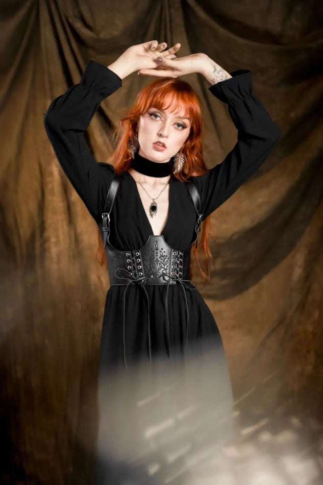 【RESTYLE】ベルト＊HEMLOCK LACE UP HARNESS【取寄】