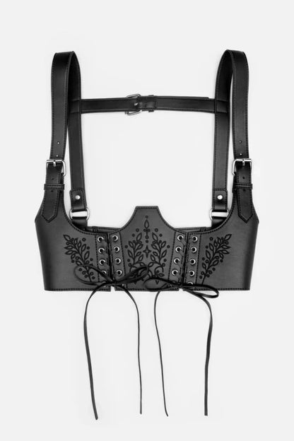 【RESTYLE】ベルト＊HEMLOCK LACE UP HARNESS【取寄】