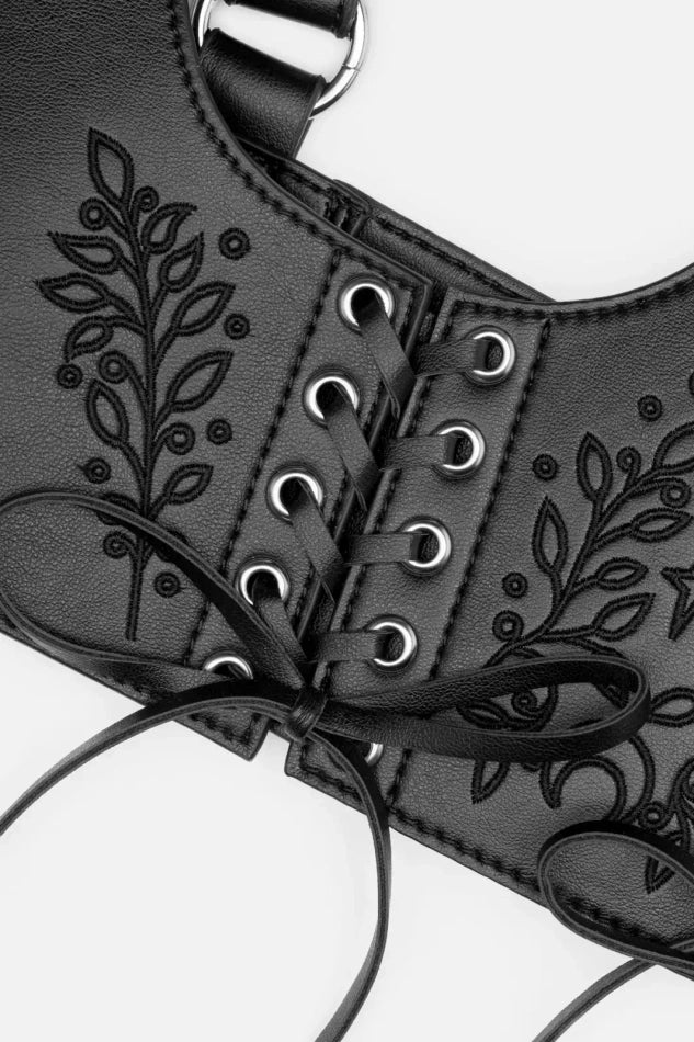 【RESTYLE】ベルト＊HEMLOCK LACE UP HARNESS【取寄】