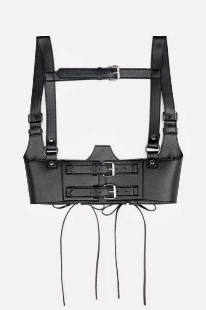 【RESTYLE】ベルト＊HEMLOCK LACE UP HARNESS【取寄】