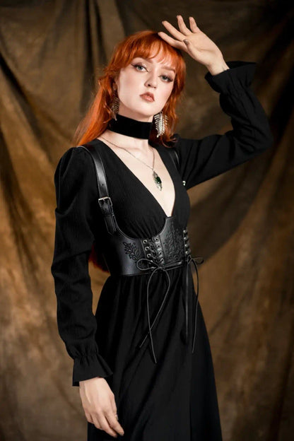 【RESTYLE】ベルト＊HEMLOCK LACE UP HARNESS【取寄】