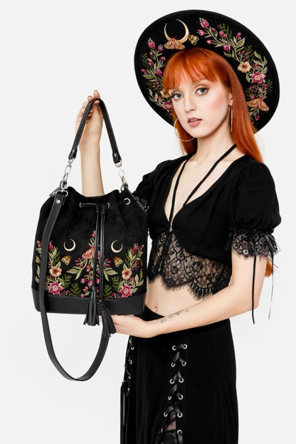 【RESTYLE】バッグ＊WILDFLOWER BUCKET BAG【取寄】
