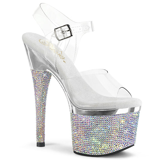 【PLEASER】ESTEEM-708DM シューズ Clr/Slv Chrome-Slv AB RS【取寄】