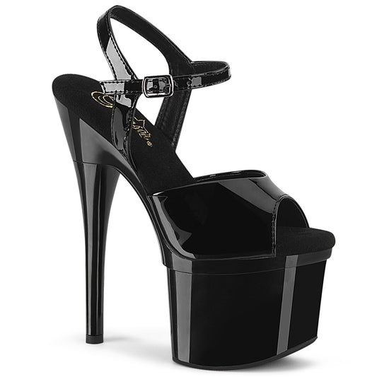 【PLEASER】ESTEEM-709 シューズ Blk Pat/Blk【取寄】
