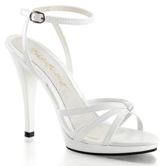 【FABULICIOUS】FLAIR-436 シューズ Wht Pat/Wht【取寄】