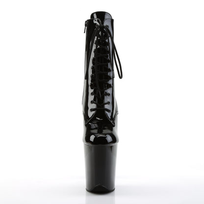 【PLEASER】FLAMINGO-1020 シューズ Blk Pat/Blk【取寄】