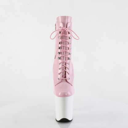 【PLEASER】FLAMINGO-1020 シューズ B. Pink Pat/Wht【取寄】