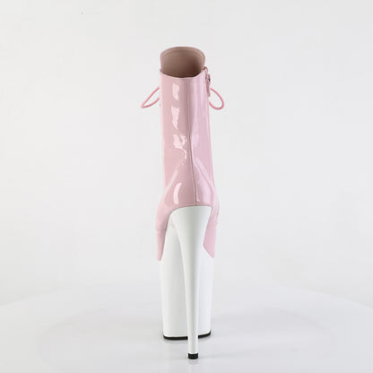 【PLEASER】FLAMINGO-1020 シューズ B. Pink Pat/Wht【取寄】