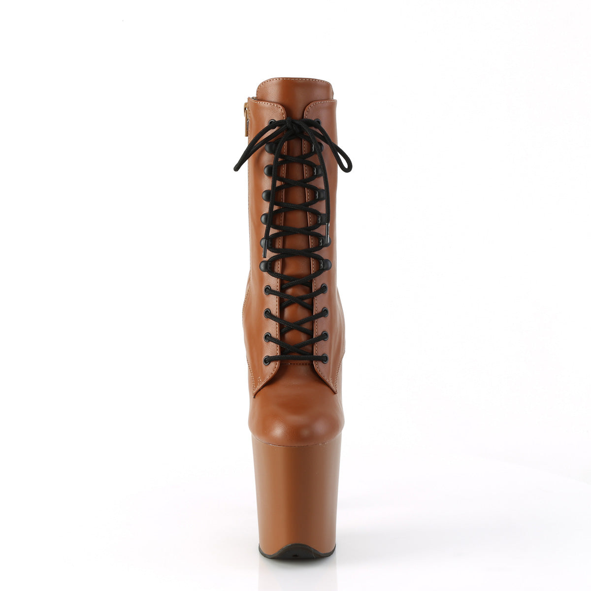 【PLEASER】FLAMINGO-1020 シューズ Caramel Faux Leather/Caramel Matte【取寄】